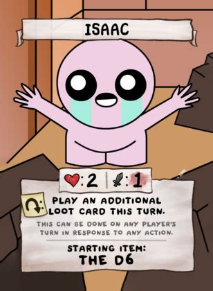 the rules card isaac.